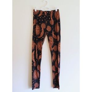 See You Monday Celestial Patterned Leggings